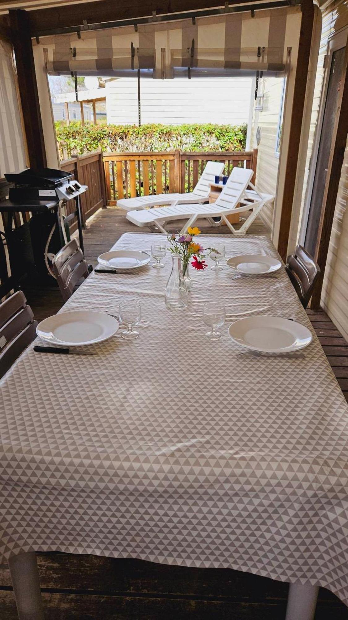 Mobil Home Spacieux 608 Village Siblu La Reserve Gastes Zewnętrze zdjęcie